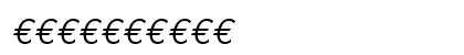 EuroMono RomanItalic Preview