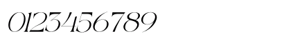 Excrallik Italic Numeric Preview