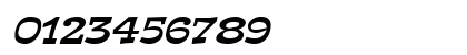 Expose Wide Italic Numeric Preview