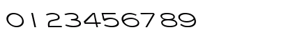 EyechartBackslant Regular Numeric Preview