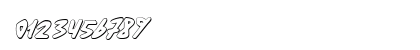Fantom 3D Italic Italic Preview