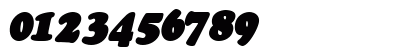 Fatso Italic CS Numeric Preview