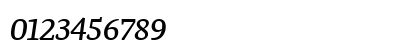 Faustina Medium Italic Preview