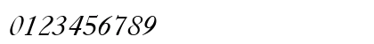 Caslon 540 LT Italic Preview