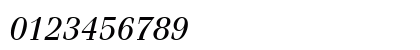 Fenice HU Regular Italic Numeric Preview