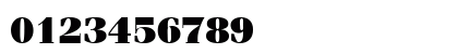 FerventUltra Regular Numeric Preview