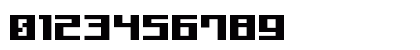 FFF Games Bold Regular Numeric Preview