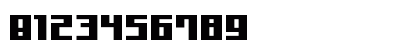 FFF Games Thin Bold Regular Numeric Preview