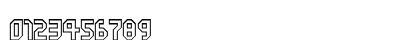 FFScratchOutline Regular Numeric Preview