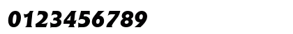 Fleming BoldItalic Numeric Preview