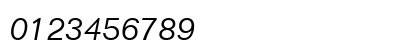 Folio Light Italic Preview