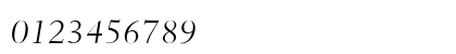 Fairfield LT Light Italic Preview