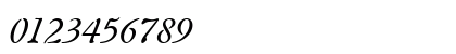 Freeform-721 HU Italic Numeric Preview