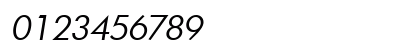 Futura Bk Book Italic Preview