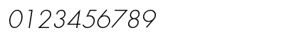 Futura LT LightOblique Preview