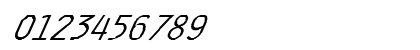 FZ DIGITAL 4 ITALIC Normal Preview