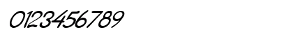 FZ JAZZY 34 ITALIC Normal Numeric Preview