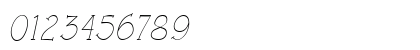 Rough LT Light Italic Preview
