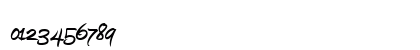 Amienne Ligatures Bold Numeric Preview