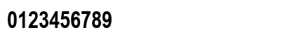Arial Narrow Bold Preview