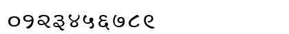 AkrutiDevMogara Normal Numeric Preview