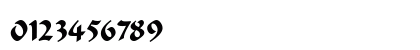 Formal Script CE Regular Numeric Preview
