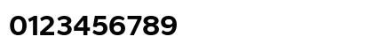 Gantari Bold Numeric Preview
