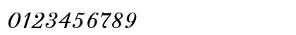 BodoniSixITCBoo Italic Numeric Preview