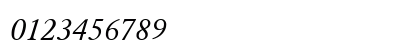 Garamond Italic Preview