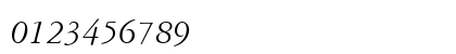 GaramondThree RomanItalic Preview