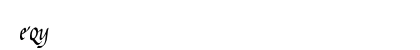 Gourdie Cursive Regular Numeric Preview