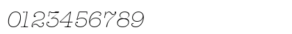 AmTypewriterITCTT LightItalic Preview