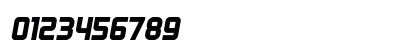 Geistack Italic Numeric Preview