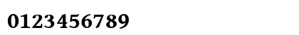 Gentium Book Basic Bold Numeric Preview