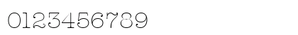 AmTypewriterITC Light Preview
