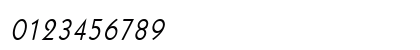 Geo 112 Condensed Italic Preview