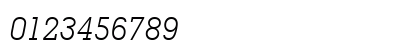 GeoSlab703 Lt BT Light Italic Preview