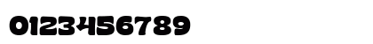 Geson Bamer Demo Regular Numeric Preview