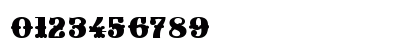 Gille Classsic Fill Regular Numeric Preview