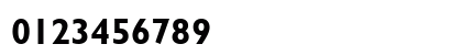 Gill Sans Bold Preview