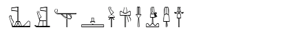 GlyphExtLibAA Medium Numeric Preview