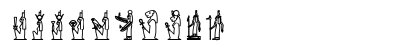 GlyphExtLibU Bold Numeric Preview