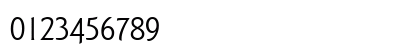 GoudyElegantTwo Regular Numeric Preview