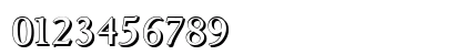 GouditaShadow-Medium Regular Numeric Preview