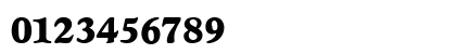 GrafeSSK Regular Numeric Preview