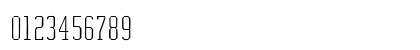 Graphium Thin Numeric Preview