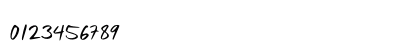 Arista Signature Regular Numeric Preview