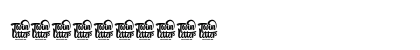 GUNEC Variation Regular Numeric Preview