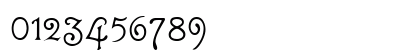 Gutenberg Medium Numeric Preview