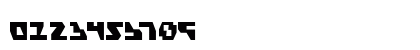 Gyrfalcon Condensed Condensed Numeric Preview